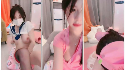 [동양야동] 폭유비혈 왕홍 여신!학생 간호사 센스룩!허리를 비틀고 엉덩이를 흔들며 유혹하고, 흰 실크와 긴 다리, 검은 소가 아름다운 구멍을 진동시킨다. [섹트야동,쇼츠야동,한국야동,딸퀸야동]